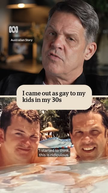 Jim Rogers hid his love for Tyler for years, shielding his children from homophobia. But when they became neighbours, slowly the family got in on the secret. 👉 Watch Jim on Australian Story on ABCTV a...