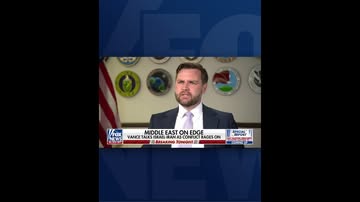 VP Vance is asked what advice he is giving President Trump on Iran.
