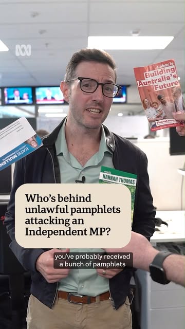 The Australian Electoral Commission is investigating over 47,000 pamphlets distributed in the Sydney electorate of Wentworth, anonymously attacking sitting independent MP Allegra Spender. So who is be...