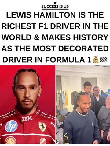 @lewishamilton He’s not just fast on the track — he’s breaking barriers everywhere! 🏁🔥 Lewis Hamilton has become the most successful Black driver in Formula 1 history, with 7 World Championships 🏆, ov...
