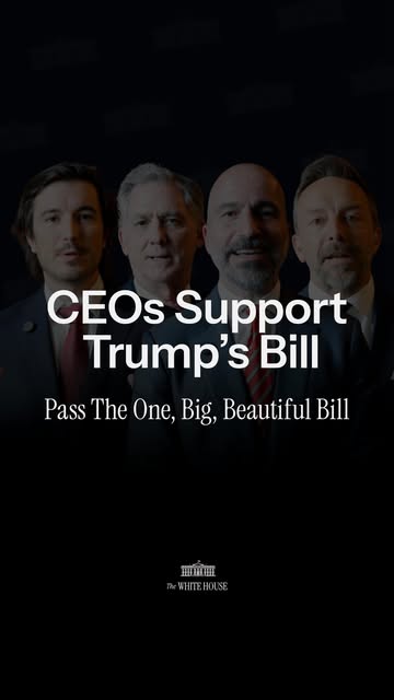 Invest America CEO Brad Gerstner, Robinhood CEO Vlad Tenev, Uber CEO Dara Khosrowshahi, and Rep. French Hill attended President Trump’s roundtable at the White House to discuss the Trump Account initi...