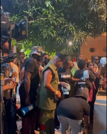 Behind the scenes moments from the set of 'With You' with Davido, Omah Lay, and Bright Chimezie.#africanfolder #davido #omahlay #brightchimezie