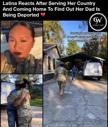 After bravely serving in the U.S. military, this Latina soldier returned home to devastating news — her father had been deported. 💔Quote:The most painful part isn’t what I went through in service, it’...