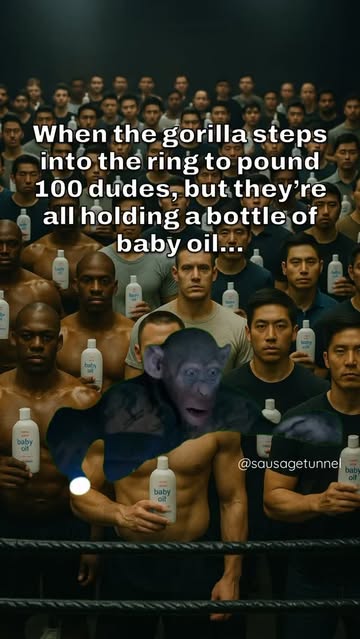 Gorilla said “No Diddy!” ✌️ -🌭 FOLLOW ❤️ SHARE 🌭-#comedy #tweets #viral #darkhumor #funny #holupmemes #explorepage #funnymemes #historymemes #relatablememe #wtfmemes #hoodmemes #tweetmemes #sausagetun...