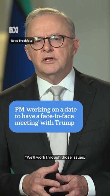 Anthony Albanese tells News Breakfast about working on a date for a face-to-face meeting with Donald Trump after the prime minister was stood up by the US president last month at the G7 summit. Get th...