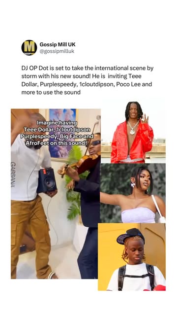 Wahala Be Like Bicycle 🚴‍♀️🚴‍♀️🚴‍♀️ As seen on TikTok, DJ OP Dot is set to take the international scene by storm with his new sound! He’s inviting Teee Dollar, Purplespeedy, 1cloutdipson, Poco Lee and...