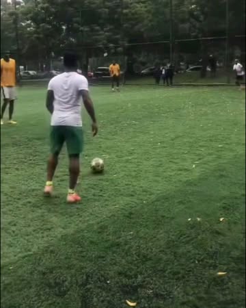 Music stars Odumodu Blvck and Reekado Banks faced Victor Osimhen and Super Eagles players in a football match#africanfolder #odumodublvck #reekado #victoroshimen #football