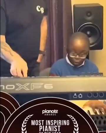 Jude Kofie, a 13-year-old US-based Ghanaian pianist, can identify musical notes just by hearing them.He was nominated for “Most Inspiring Pianist of the Year” at the 2024 Pianote Awards, recognized fo...
