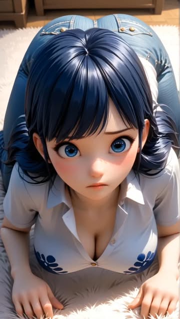 +21 year's old characterG.R.W.M#Marinette #LadyBug #Miraculous #FanArt #AI