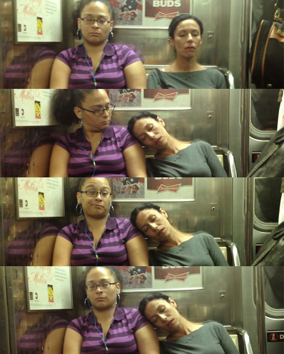“It Felt Like I Knew You” (2012) by George Ferrandi @jumpstarlove In this subtle performance piece, artist George Ferrandi boards the crowded NYC subway during rush hour, waits until the seats are ful...