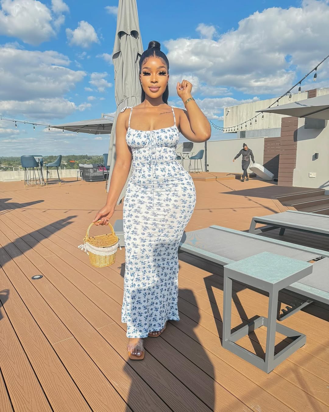 Imama🤍#explorepage✨ #explorepage #explore #fashion #sunkissed #outfitinspo #fashionblogger #fashionnova #blackgirlmagic #africanbeautyoman #slimthick #longdress #summerdress #dress #slay #baddie #smar...