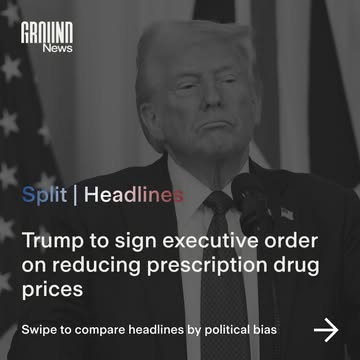 President Trump announced plans to sign an executive order aimed at reducing U.S. drug prices by implementing a 