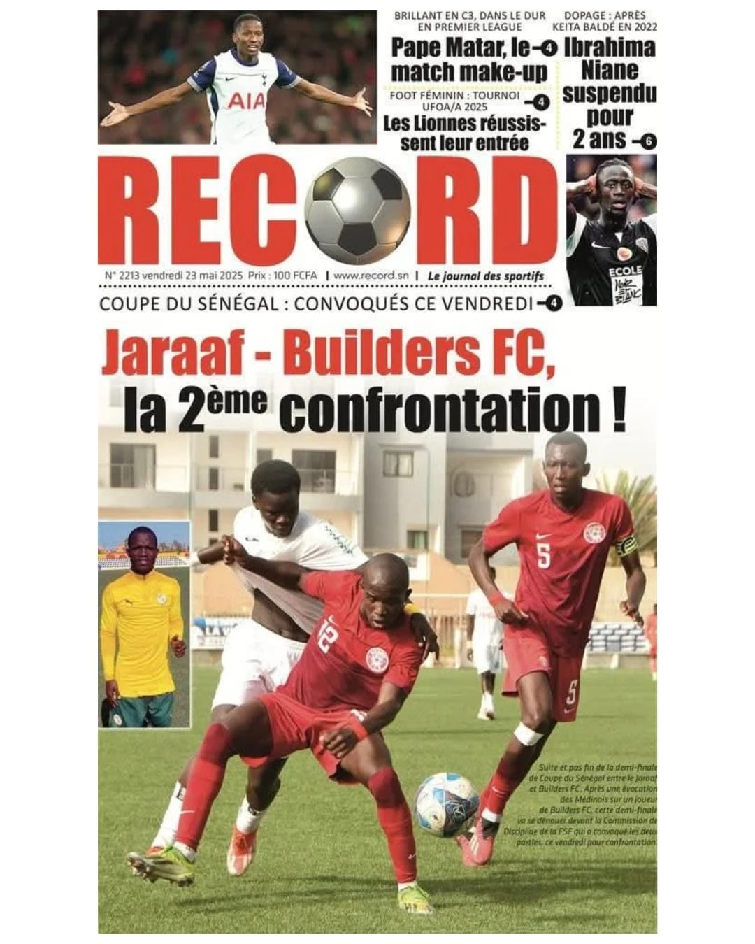 🔴[𝗦𝗘𝗡𝗘𝗚𝗔𝗟] 🇸🇳 : Unes des journaux de Vendredi 23 Mai 2025.#RevueDePresse____________________________________________@dakar_snap #election2024 #MackySall #presidentielle2024 #senegalaise #senegal🇸🇳 #da...