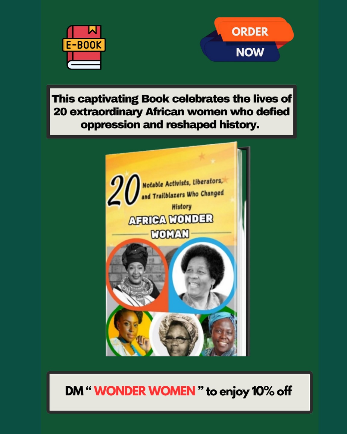 Dear Reader, Imagine a world where courage knows no bounds, where resilience defies oppression, and where the voices of women echo across generations to inspire change. In “20 Notable Activists, Liber...
