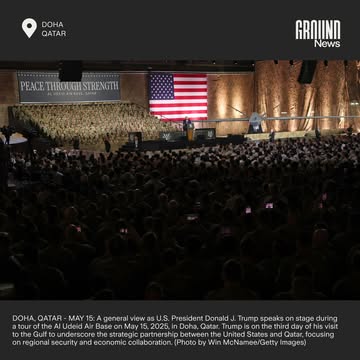 President Donald Trump concluded a multi-nation trip to the Middle East on Friday, announcing a slate of large-scale economic agreements with Saudi Arabia, Qatar, and the UAE. ⁠⁠In Saudi Arabia, he si...