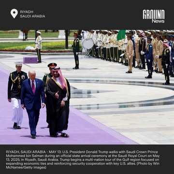 President Donald Trump concluded a multi-nation trip to the Middle East on Friday, announcing a slate of large-scale economic agreements with Saudi Arabia, Qatar, and the UAE. ⁠⁠In Saudi Arabia, he si...