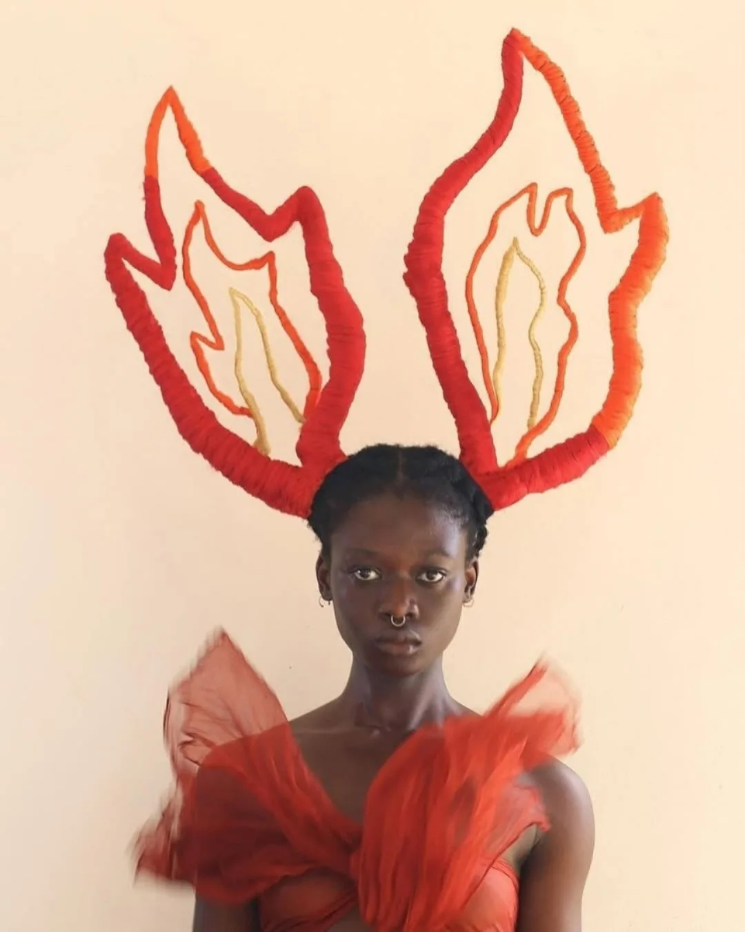Laetitia Ky, a feminist artist from Ivory Coast, creates stunning art using her own hair. With wire and thread, she sculpts it into detailed, sketch-like designs.Inspired by traditional African hairst...