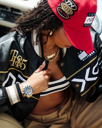 Had the honor to be styled by @tommyhilfiger for their exclusive collab collection with @f1movie #tommyfamily #F1TheMovie 🏎️💨Tommy dowwnnnn all the way to the jewelry ✨ F1 movie in theaters June 27thS...