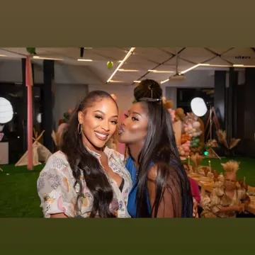 Nigerian singer, Davido's second babymama Amanda shares more lovely moments from their daughter, Hailey Adeleke's 8th birthday party