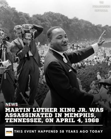On April 4, 1968, Dr. Martin Luther King Jr. was assassinated in Memphis, Tennessee, while standing on the balcony of the Lorraine Motel. He had traveled to Memphis to support striking sanitation work...