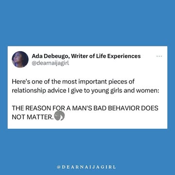 A lil PSA for my women. Please, that relationship is not do or d1e! Stop making excuses for men who are undeserving of you, what you tolerate now, you will tolerate forever #relationship #marriage #da...