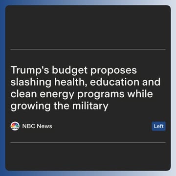 President Donald Trump’s newly released budget plan calls for a $163 billion cut to nondefense spending while increasing the defense budget to $1.01 trillion. ⁠⁠The Department of Homeland Security wou...