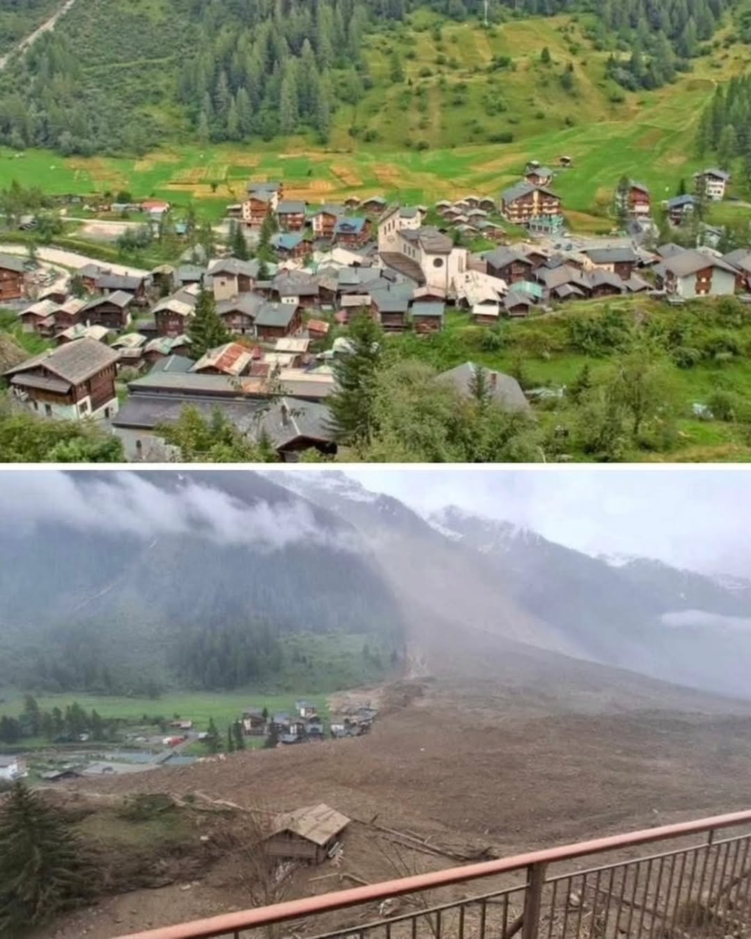 a catastrophic landslide engulfed the Swiss Alpine village of Blatten in the Lötschental Valley, following the partial collapse of the Birch Glacier.  Approximately 90% of the village was buried under...