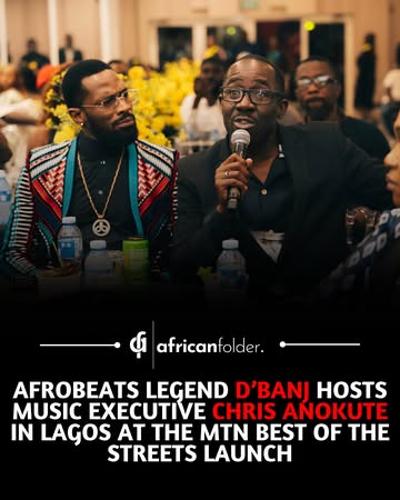 Afrobeats icon D’banj welcomed renowned music executive Chris Anokute to Lagos for the launch of MTN’s “Best of the Streets” campaign—a platform dedicated to discovering and empowering grassroots tale...