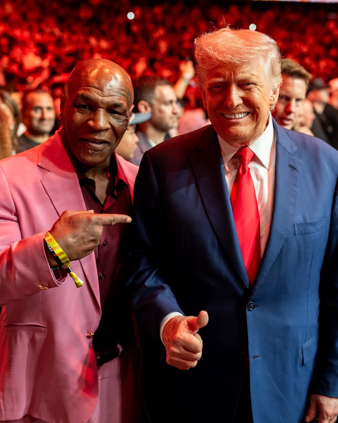 President Donald J. Trump at @UFC 316 🇺🇸🦅 @DanaWhite