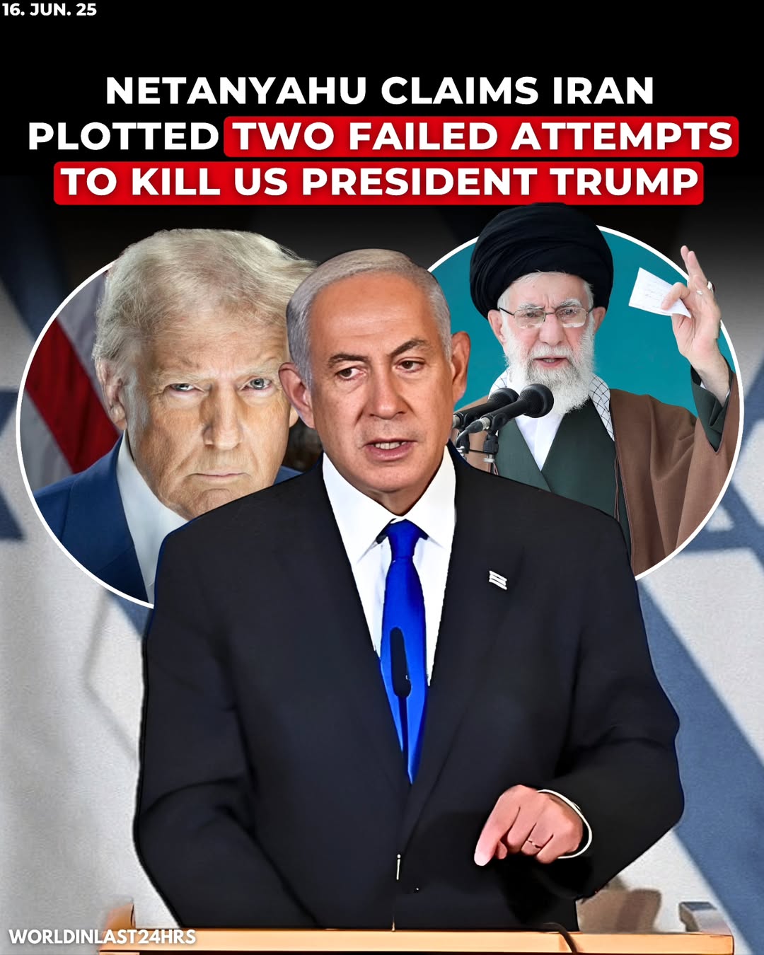 Israeli Prime Minister Benjamin Netanyahu has claimed that Iran was behind two failed assassination attempts on U.S. President Donald Trump. In a recent interview with Fox News, Netanyahu stated that ...