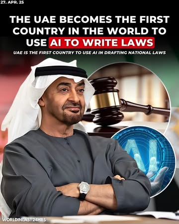 The United Arab Emirates (UAE) has become the first country to officially use artificial intelligence (AI) to help draft and write its laws. The project is part of the UAE’s broader vision to integrat...