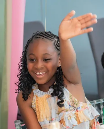 Davido's second babymama, Amanda shares beautiful photos from their daughter, Hailey Adeleke's 8th birthday party