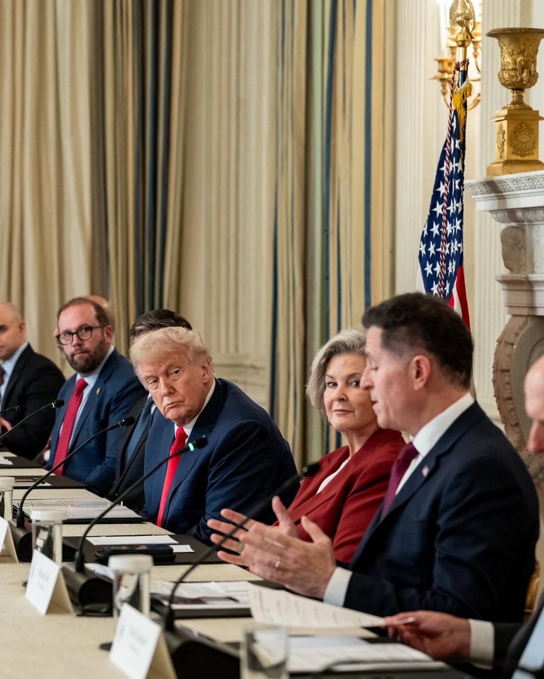 INVEST IN AMERICA 🇺🇸President Donald J. Trump joined business leaders and lawmakers to discuss “Trump Accounts” in the One, Big, Beautiful Bill, providing every newborn American child a $1,000 tax-def...