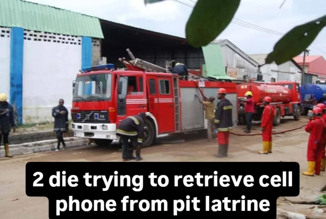 2 die trying to retrieve cell phone from pit latrineTwo men, Usman Muhammed and Ibrahim Inuwa, died on Saturday while trying to retrieve a cell phone from a pit latrine in Kano.The Incident, which cla...