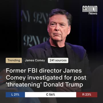 The Department of Homeland Security and the Secret Service are investigating a social media post by former FBI Director James Comey after he shared a photo of seashells arranged in the number “8647.” ...