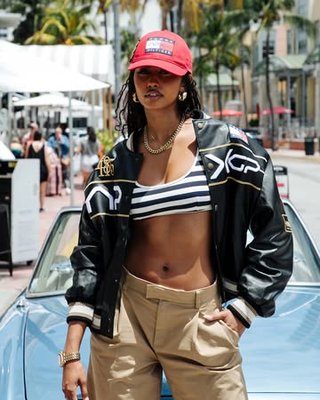 Had the honor to be styled by @tommyhilfiger for their exclusive collab collection with @f1movie #tommyfamily #F1TheMovie 🏎️💨Tommy dowwnnnn all the way to the jewelry ✨ F1 movie in theaters June 27thS...