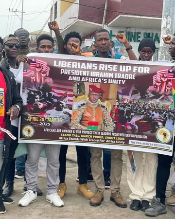People across the globe have staged protests in solidarity with Ibrahim Traoré following reports of a coup attempt. Many have lauded him for resisting the influence of France and the U.S., particularl...