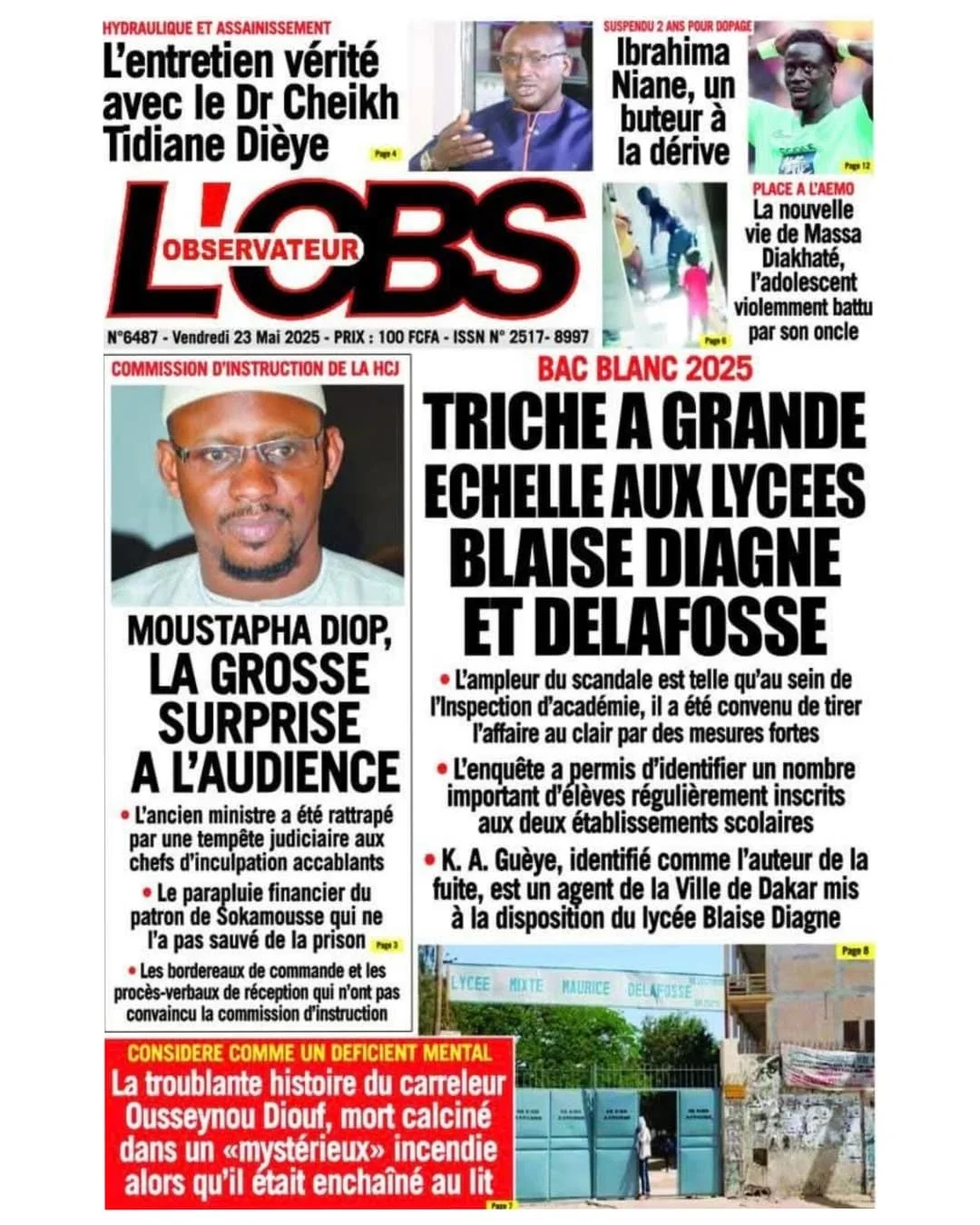 🔴[𝗦𝗘𝗡𝗘𝗚𝗔𝗟] 🇸🇳 : Unes des journaux de Vendredi 23 Mai 2025.#RevueDePresse____________________________________________@dakar_snap #election2024 #MackySall #presidentielle2024 #senegalaise #senegal🇸🇳 #da...