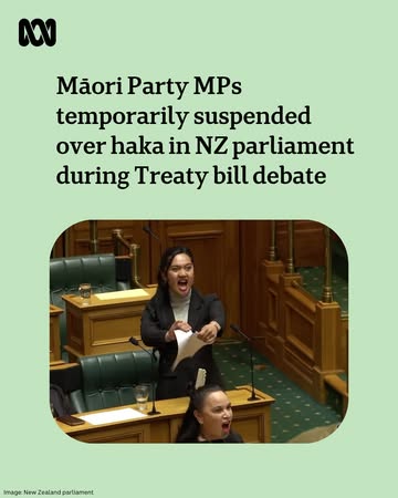 The protest haka was seen around the world after images circulated of Māori Party member Hana-Rawhiti Maipi Clarke rising from her parliamentary seat, leading the war cry and tearing up an early draft...