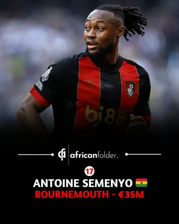 With the summer transfer season almost here, we take a look at the most valuable African Players as of this moment Swipe for the list of Africa's most valuable players in 2025.Source: Transfermarkt. #...