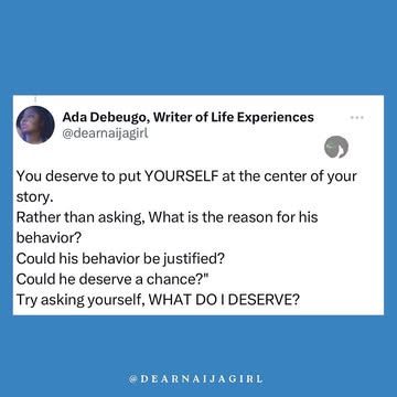 A lil PSA for my women. Please, that relationship is not do or d1e! Stop making excuses for men who are undeserving of you, what you tolerate now, you will tolerate forever #relationship #marriage #da...