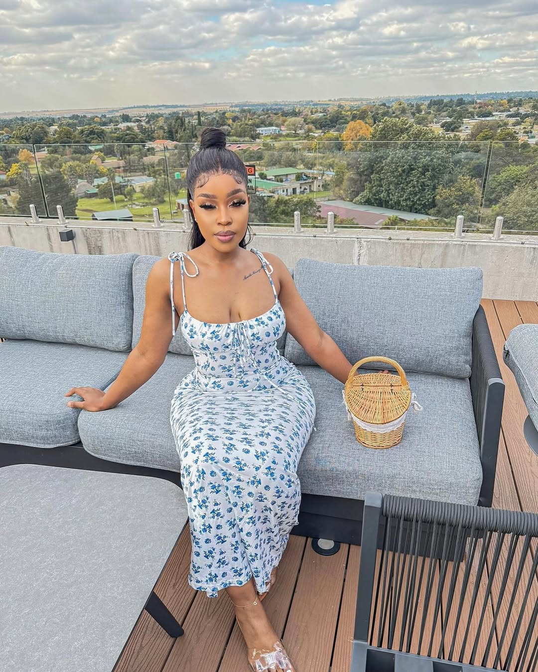 Imama🤍#explorepage✨ #explorepage #explore #fashion #sunkissed #outfitinspo #fashionblogger #fashionnova #blackgirlmagic #africanbeautyoman #slimthick #longdress #summerdress #dress #slay #baddie #smar...
