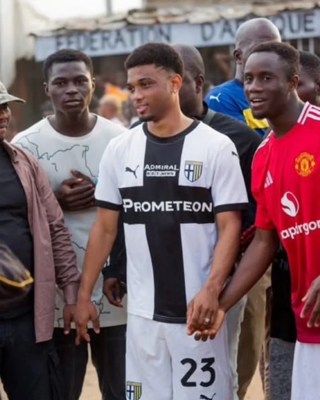 Amad diallo revisit his beginning, playing football where it all began.He started his football journey in Ivory Coast, where he was born in Abidjan. He began playing street football there before movin...