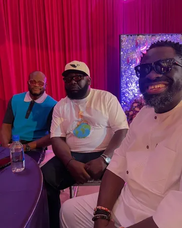 Guests at Chioma Adeleke's 30th birthday party