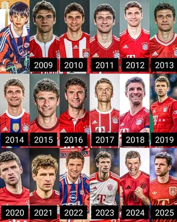 #bundesliga𝗡𝘆𝘂𝗺𝗮 𝘆'𝗶𝗺𝘆𝗮𝗸𝗮 𝟭𝟳, 𝗠ü𝗹𝗹𝗲𝗿 𝗮𝘀𝗲𝘇𝗲𝘆𝗲 𝗕𝗮𝘆𝗲𝗿𝗻 𝗠ü𝗻𝗰𝗵𝗲𝗻🇩🇪Thomas Müller yatangaje ko azava muri Bayern München nyuma y'uyu mwaka w'imikino🏟️ 742 matches (𝗿𝗲𝗰𝗼𝗿𝗱)⚽️ 247 buts🎯 273 passes d. (𝗿𝗲𝗰𝗼𝗿𝗱)⭐...