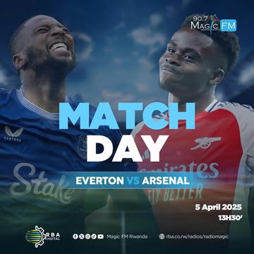 Our #MagicLineUp Team is serving you double the weekend magic indeed ! 🥳🔥Don’t miss their LIVE commentary on the Everton vs Arsenal match today at 13h30!🎙⚽ONLY on #MagicFM 90.7 | 99.3 | 101.3 ✨