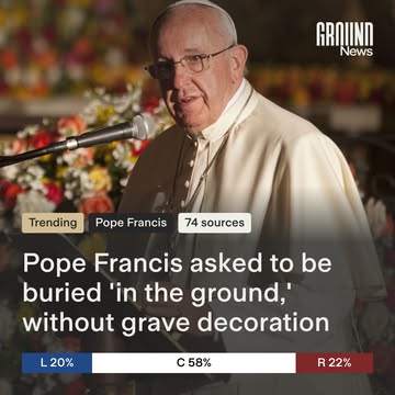 Pope Francis, who died at age 88 following a stroke and heart failure, directed in his will that he be buried in a simple tomb at the Papal Basilica of St Mary Major in Rome. He requested that his gra...