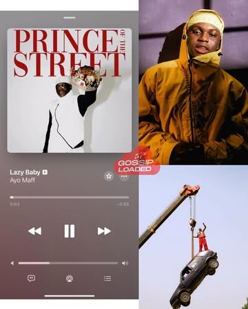 Ayo Maff finally premiere another song “Lazy Baby” off his most anticipated Prince of the street album. 🙆🏾‍♂️🏃🏾‍♂️🏃🏾‍♂️🏃🏾‍♂️Rate it on the scale of 1/10?