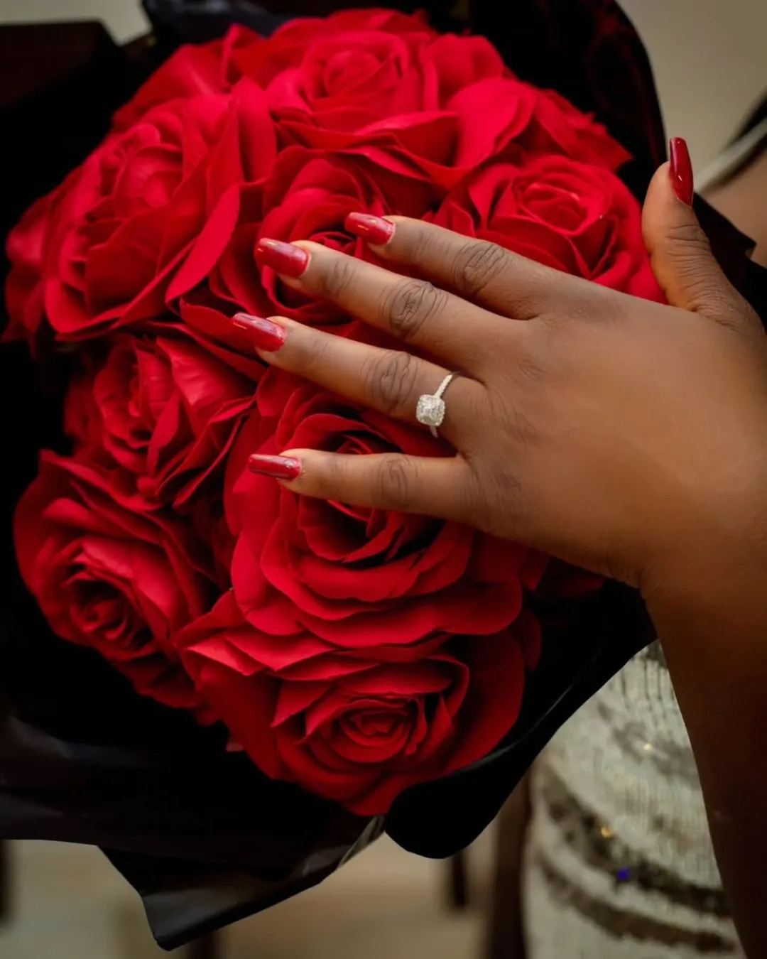 Nollywood actor, Desmond Ken Agwunobi engages his longtime girlfriend Congratulations to them