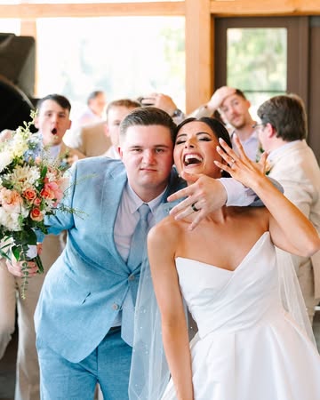 Cheers for America’s Sweetheart, Reece Weaver of the Dallas Cowboy Cheerleaders, who said “I Do” to Will Allman in a joyous outdoor ceremony at the Barn At Cottonwood Ranch! 💙✨️ We fell in love with t...